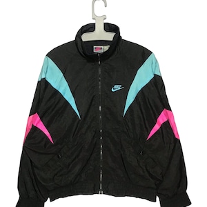 Vintage NIKE Zipper Windbreaker Light Jacket
