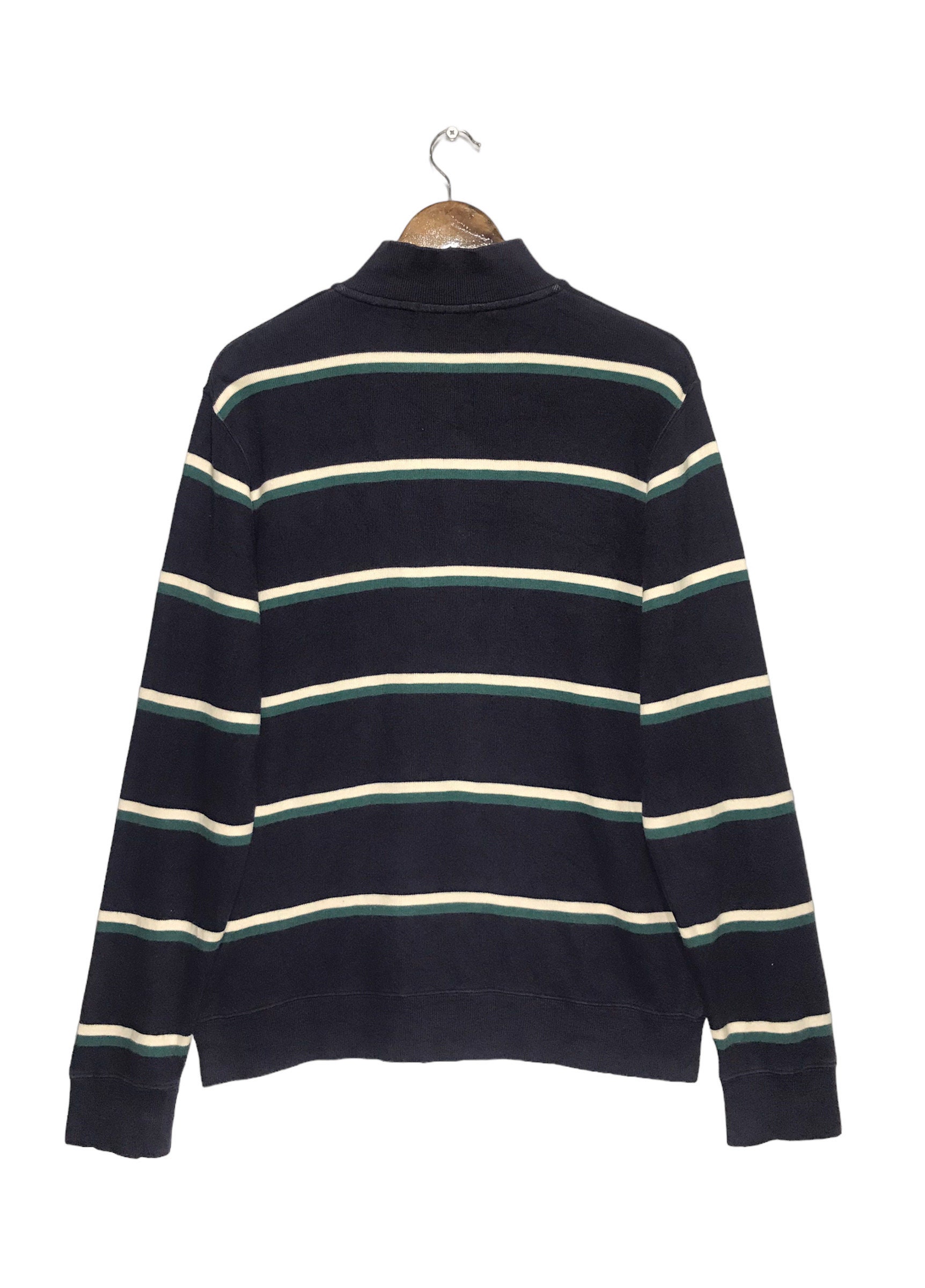 ▪️50’s【MCGREGOR】RAYON SWEAT Vintage 50s MacGregor Mens 34 Distressed Striped Fleece