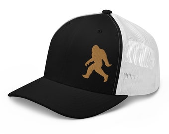 Trucker Cap: Sasquatch Bigfoot Walker Funny Hat