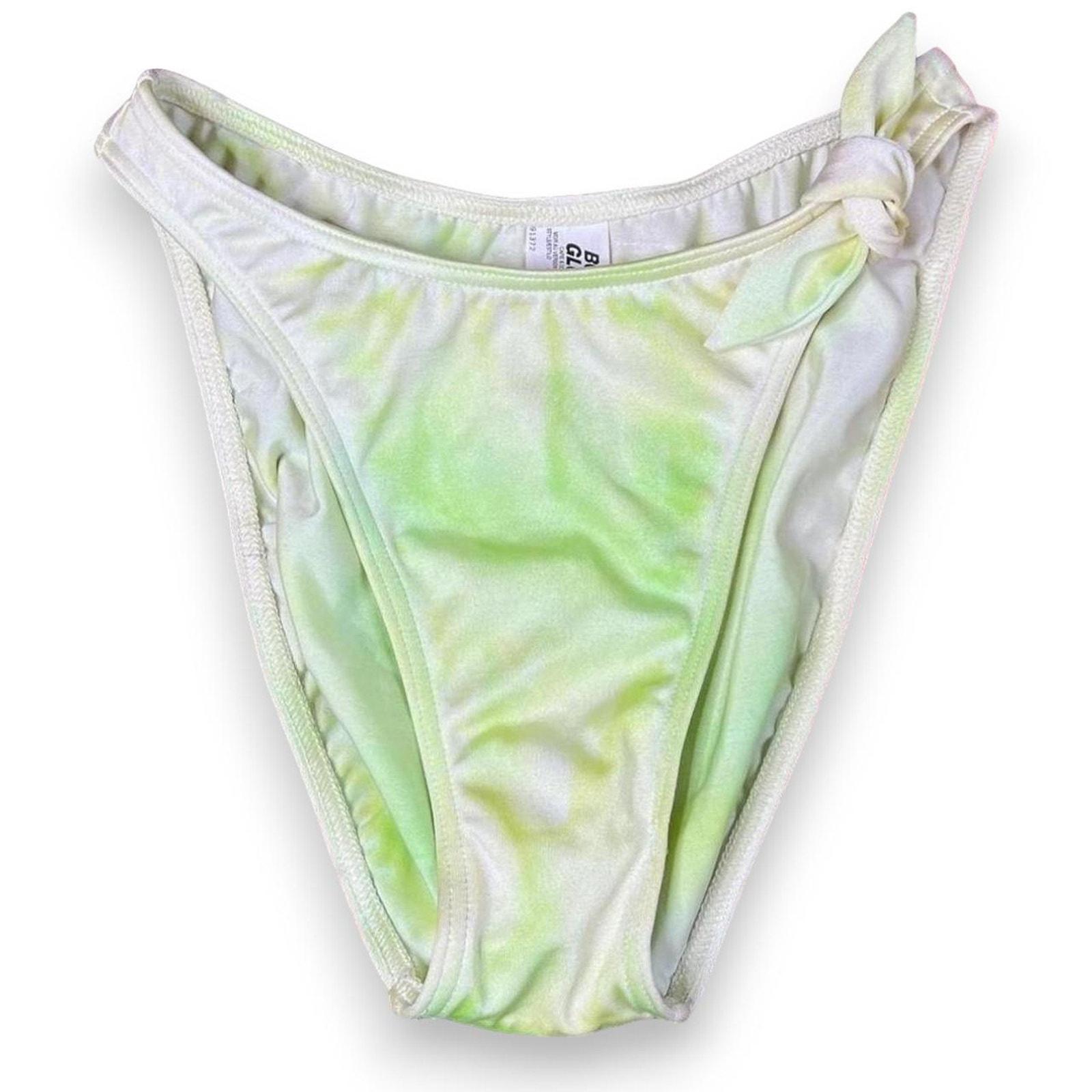 Vintage 1990's deadstock green body glove bikini bottoms