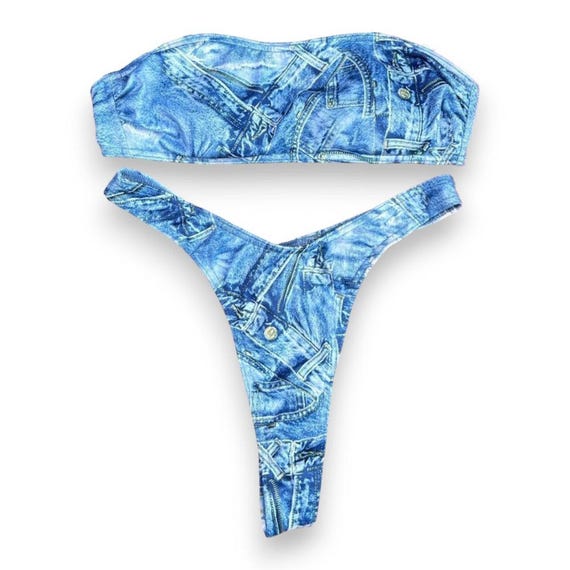 Agnel denim bikini - Gem