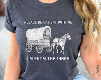 Koszulka z nostalgią Oregon Trail | Koszulka z grą komputerową w stylu retro z lat 90.