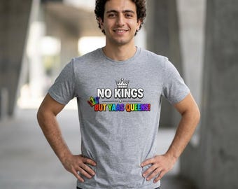 Koszulka bez królów, ale królowe | Pride Political Fourth of July