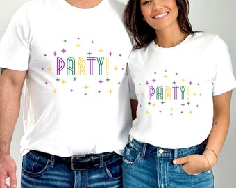 Mardi Gras shirt, party shirt, Mardi Gras tshirt