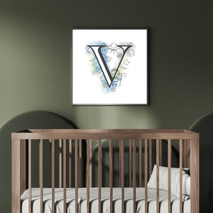 Tipografía / Letra inicial / Habitación de niño / Personalizada
