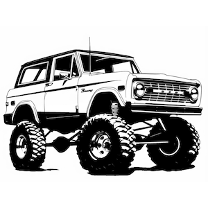 Ford Bronco SVG
