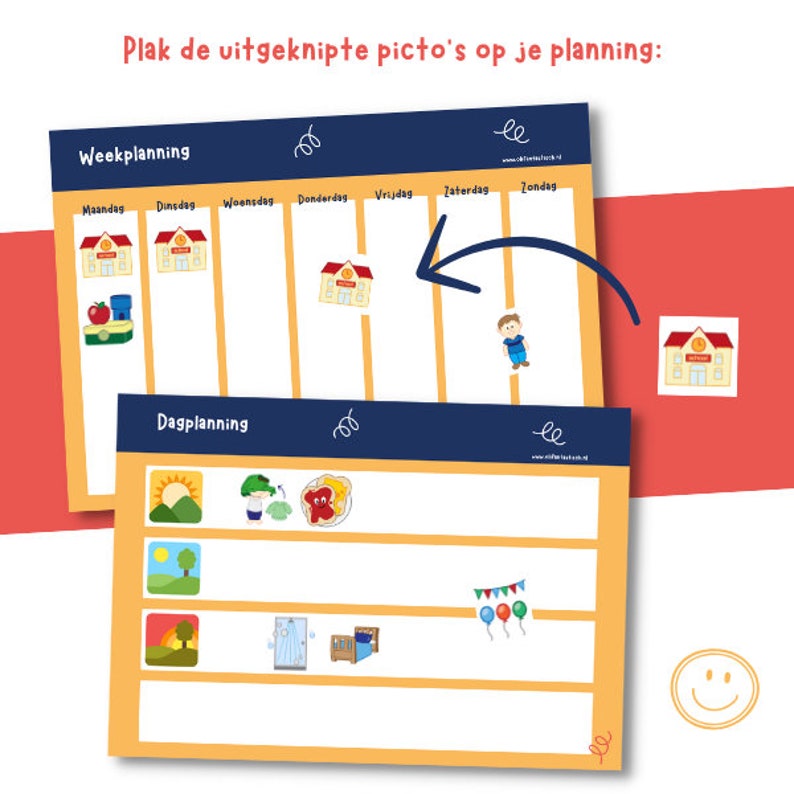 A4 Printable With Daily Rhythm Icons | Daily Rhythm Charts | Download ...