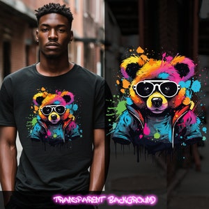 Teddy Bear Png Gangster Bear Png T-shirt Design Teddy Bear Hustle Png ...