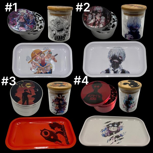 Rolling Trays Anime Etsy