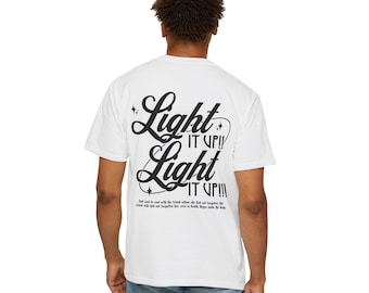 Crescent City Comfort Colors Tee, Sarah J Maas Shirt, Light It Up
