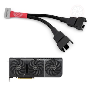ASUS Prime RTX 5060Ti 5070 5070Ti 7-Pin PWM Adapter Deshroud Cable