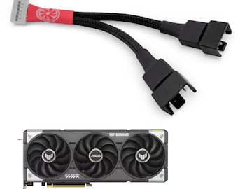 Cable adaptador PWM de 7 pines para Asus TUF RTX 9060/9070 XT