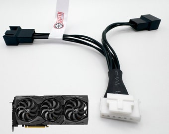Cable Deshroud para ventiladores de 7 pines Asus STRIX RTX 2080 Ti 2070 RX 5700