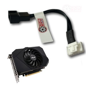 ASUS RTX 3050 3060 Phoenix ITX Câble adaptateur pour ventilateur 6 broches Deshroud
