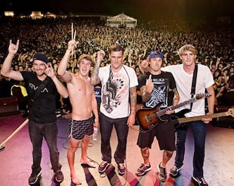 Parkway Drive-fotografische afdruk
