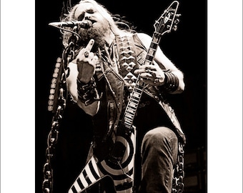 Zakk Wylde / Black Label Society - Photo Print #16 - Guitar Legend