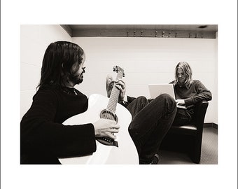 Dave Grohl and Taylor Hawkins, Foo Fighters - Photographic Print