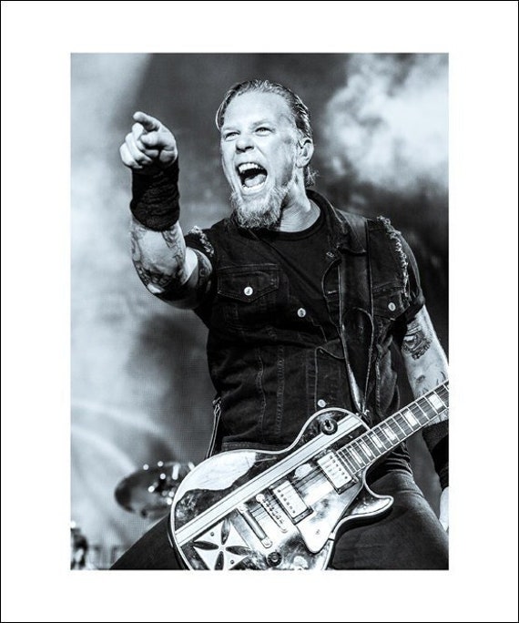 James Hetfield, Metallica Photographic Print