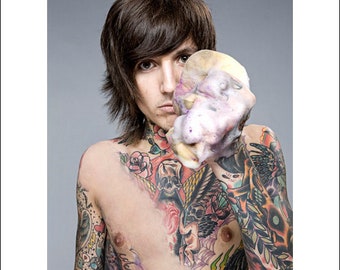 Oli Sykes, Bring Me the Horizon - Impressão fotográfica