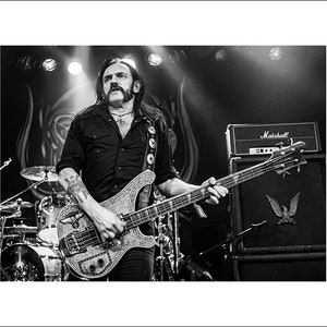 Lemmy, Motorhead - Photographic Print