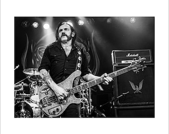 Lemmy, Motorhead - Photographic Print