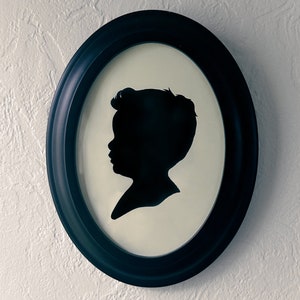 Child Silhouette Framed
