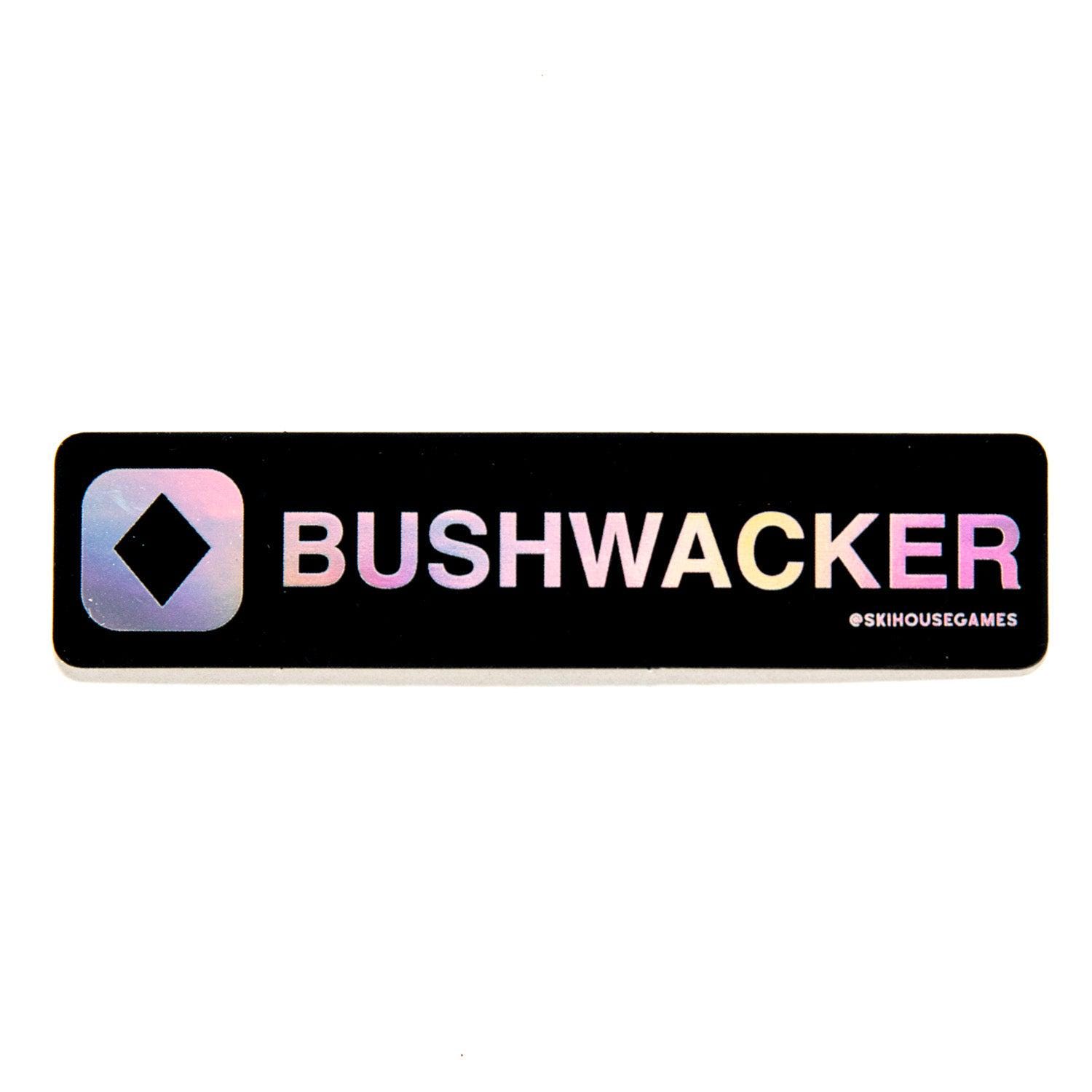 Bushwacker Telluride Sticker | Black Diamond Ski Trail Sign Decal ...