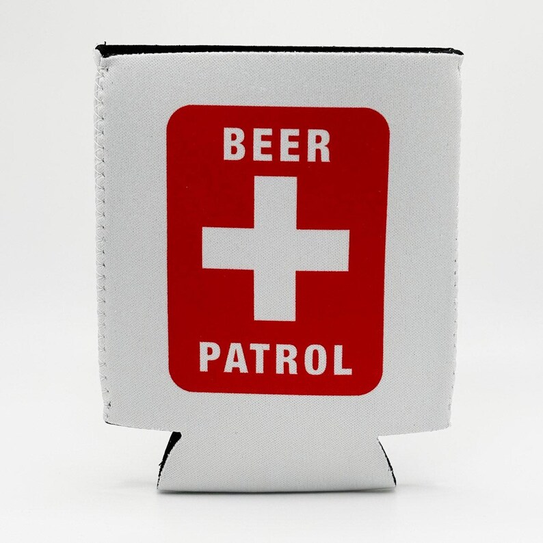 Ski House Games Beer Patrol Koozie