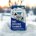 Ski House Games Card Deck | Ski Themed Card Deck | Gift for Skiier | Custom Card Deck | Ski Novelty Item | Apres Ski Ready Card Deck