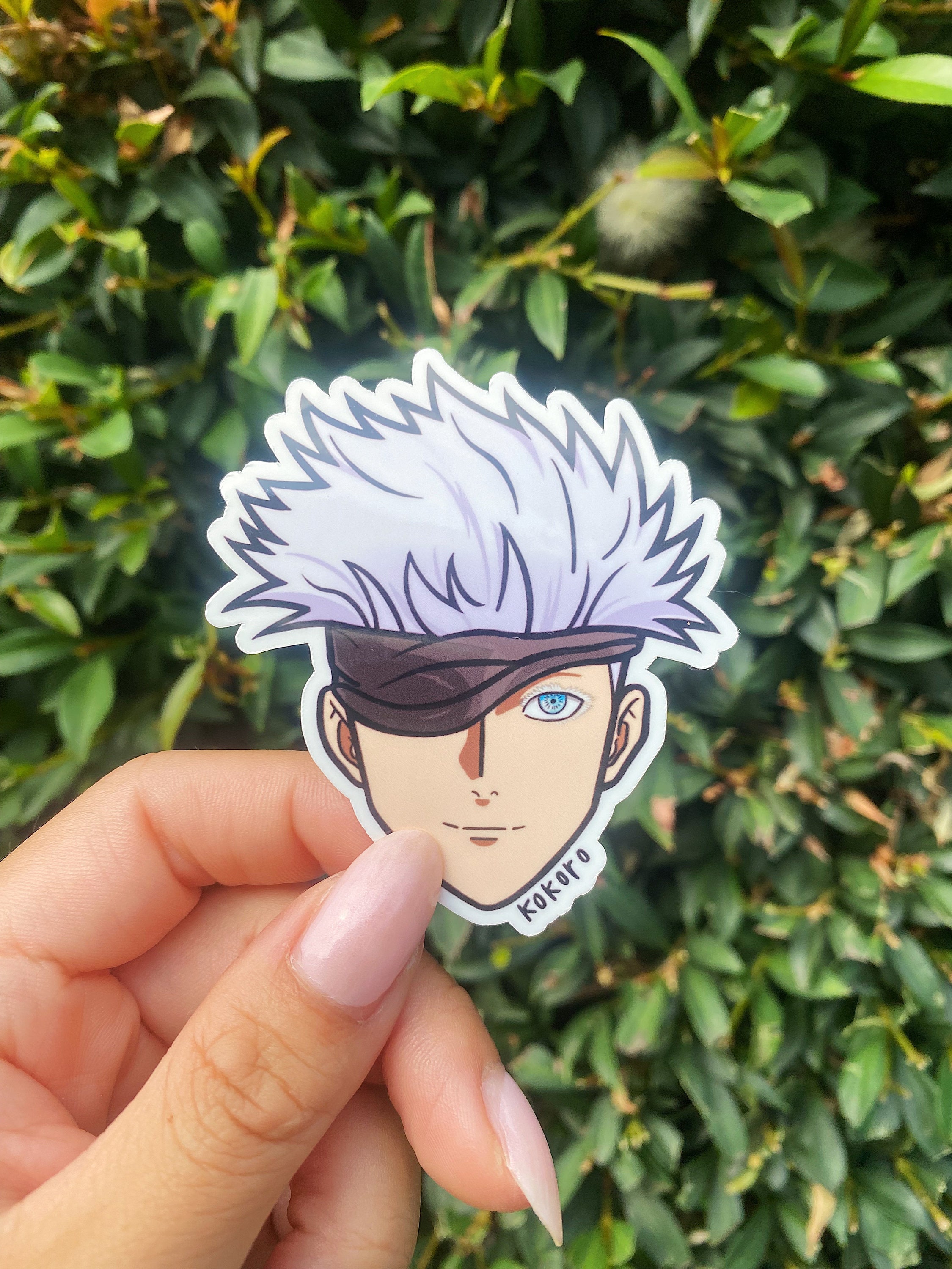 Satoru Gojo, Jujutsu Kaisen, Peeker Anime Stickers for Cars NEW