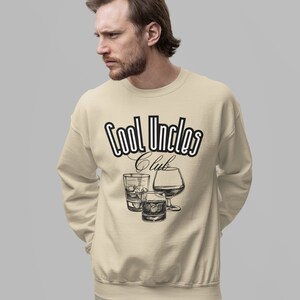 Cool Uncles Club Gift for Uncle Cocktail Themed Shirt, Cool Uncle Club Tshirt Hoodie Sweatshirt Funny Uncle T-Shirt Birthday Christmas gift