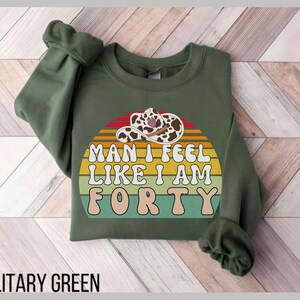 Koszulka na 40 urodziny mężczyzna Czuję się jak czterdziestolatek, kowbojski motyw westernowy T-shirt z kapturem na 40 urodziny dla mężczyzn Kobiety 40. prezenty