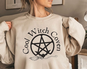 Cool Witch Coven Witch Halloween T-Shirt gift for men women, Witch gift for her, Witch Tee Shirts Jumper Witch Lover Halloween Shirts gift