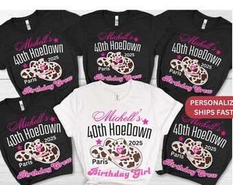 40th Western-Themed Birthday Shirt Cowgirl Sweatshirt 40th Cowboy Birthday Party Tee Shirts for Country Birthday Babe Hoe Down for Men Women