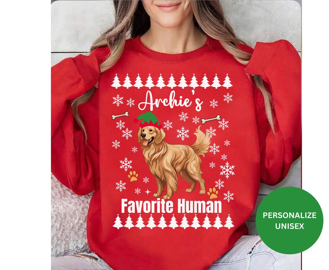Custom Golden Retriever Dog Mom Era CHRISTMAS Shirt Gift Retriever Xmas ...