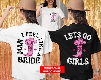 Western Themed Hen Party T Shirts, Team Bride Rodeo T Shirt, Hen Party Shirts, cowboy Party Shirts, Bachelorette Shirts, Cowgirl Bride Gifts