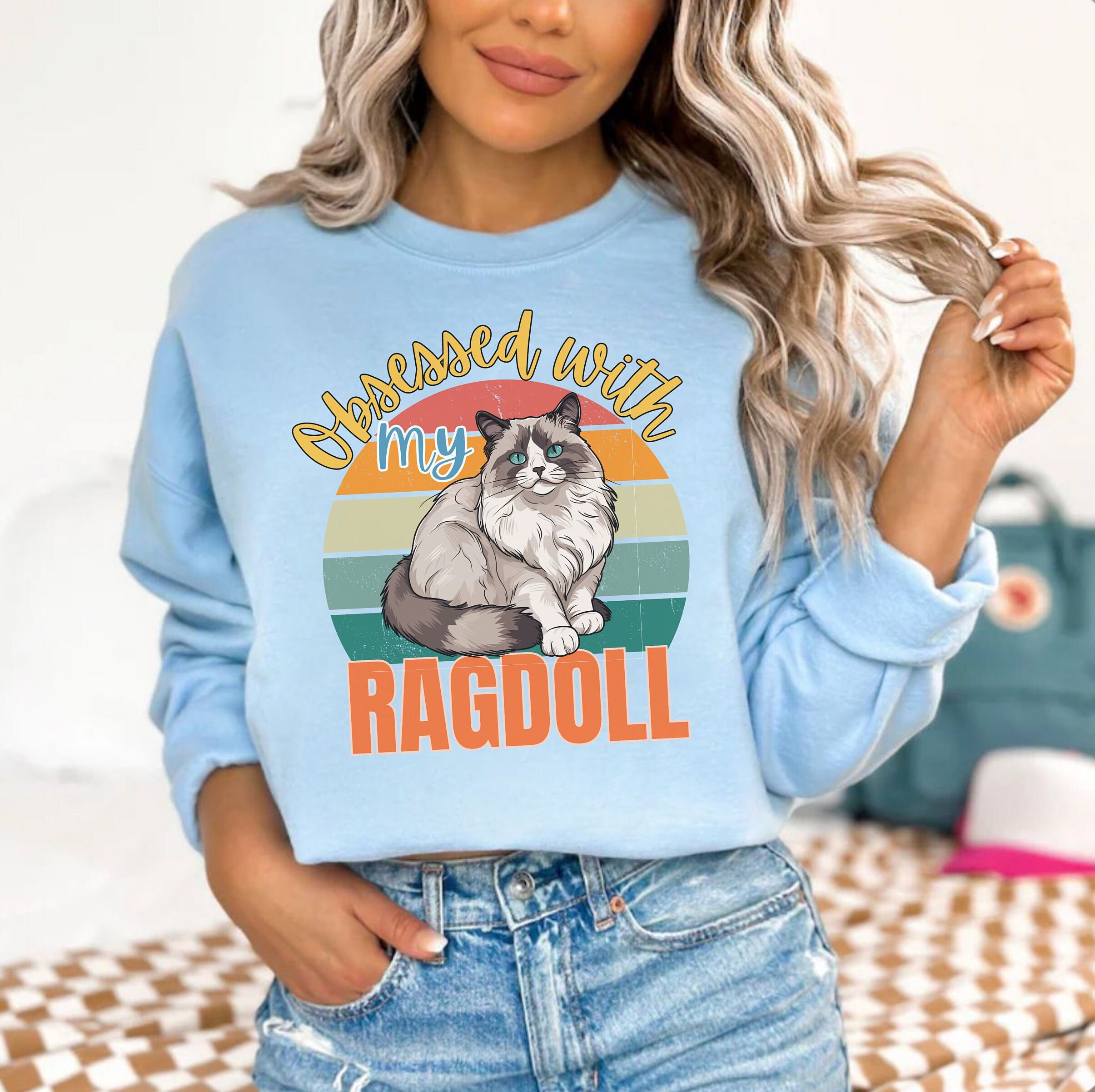 Trendy Ragdoll Cat Winter Sweatshirt Cat Lover T shirt Ragdoll Men Women Hoodie Sweater Gift for Feline Owner Mother Day Birthday Tshirt Etsy UK