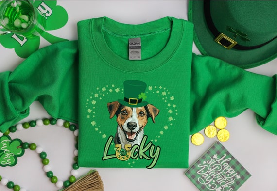 Cute Love Saint Bernard St. Patricks Day Dog Dad Mom Gift T-Shirt Cute Love Saint Bernard St. Patricks Day Dog Dad Mom Gift T-Shirt