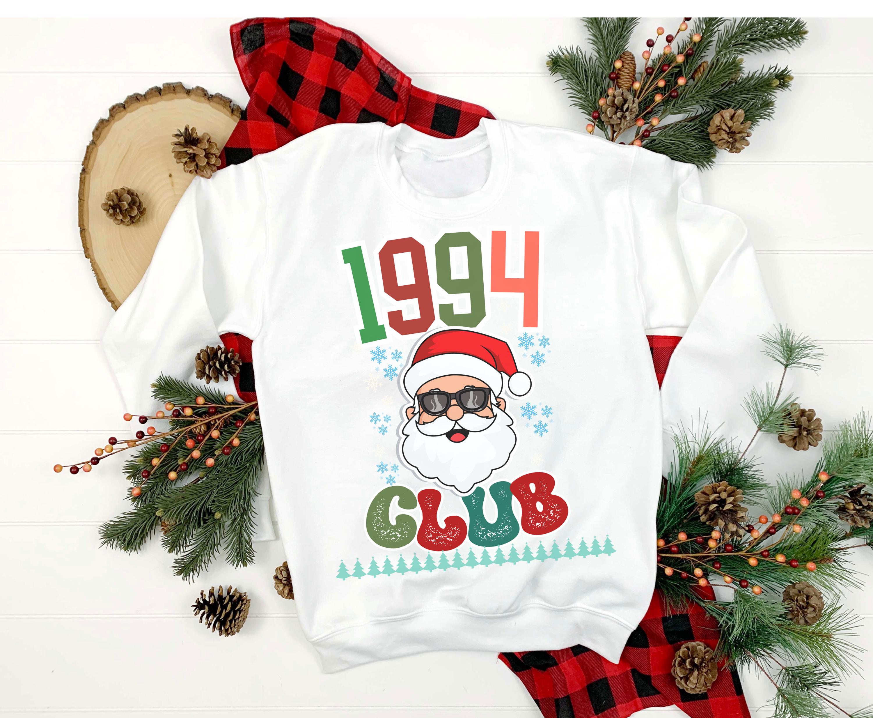 Cute Retro 1994 Festive Christmas Shirt for Men Women 30th 