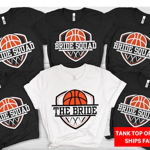 Basketball Themed Bachelorette Party T Shirt, Basket ball Bride Bridesmaid Hen Party Tee Shirts for Men Basketball Lover Wedding Tshirt gift