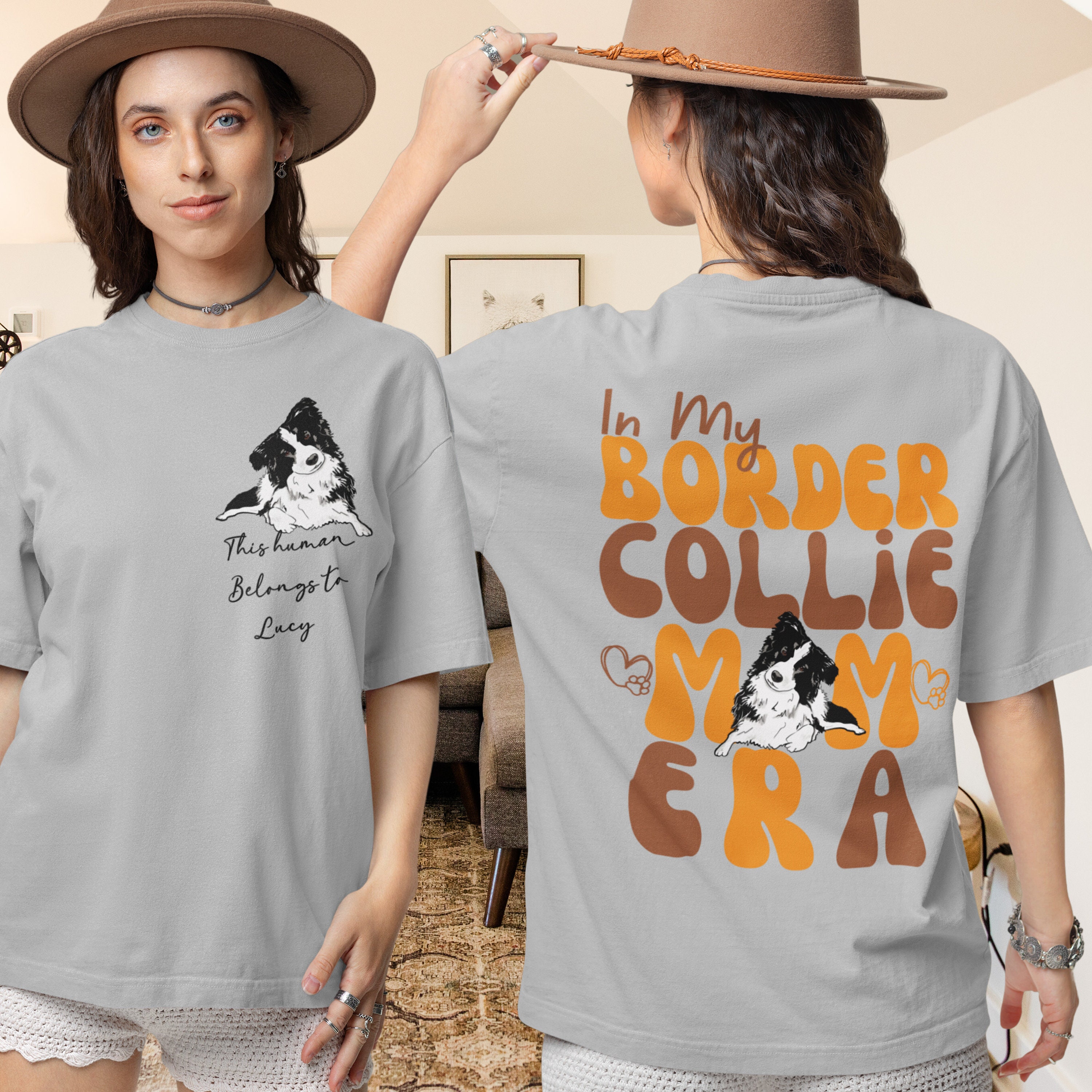 Chien Animal Fête Des Mères Maman De Border Collie Débardeur Chien Animal Fête Des Mères Maman De Border Collie Débardeur