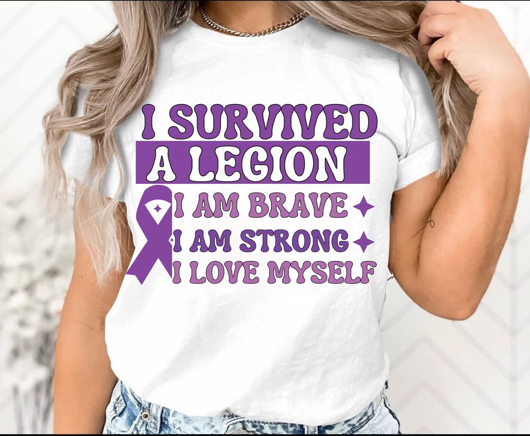 I Survived a Legion Domestic Violence Divorce Gift for Women DV Divorce ...