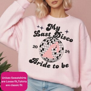 Lets go bride and bridesmaid shirt Disco Ball Baby Tee, Mirror Ball Tee, Womens Fitted Tee, Unisex Shirt, Y2K Clothing, Trendy Top, hen party shirt