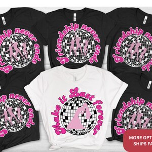 90s DISCO BRIDE BRIDESMAID Shirt Bridal Party Shirt Trendy Last Disco Bachelorette Party Tee 90s Retro Team Bride Bachelorette Hen do Shirts