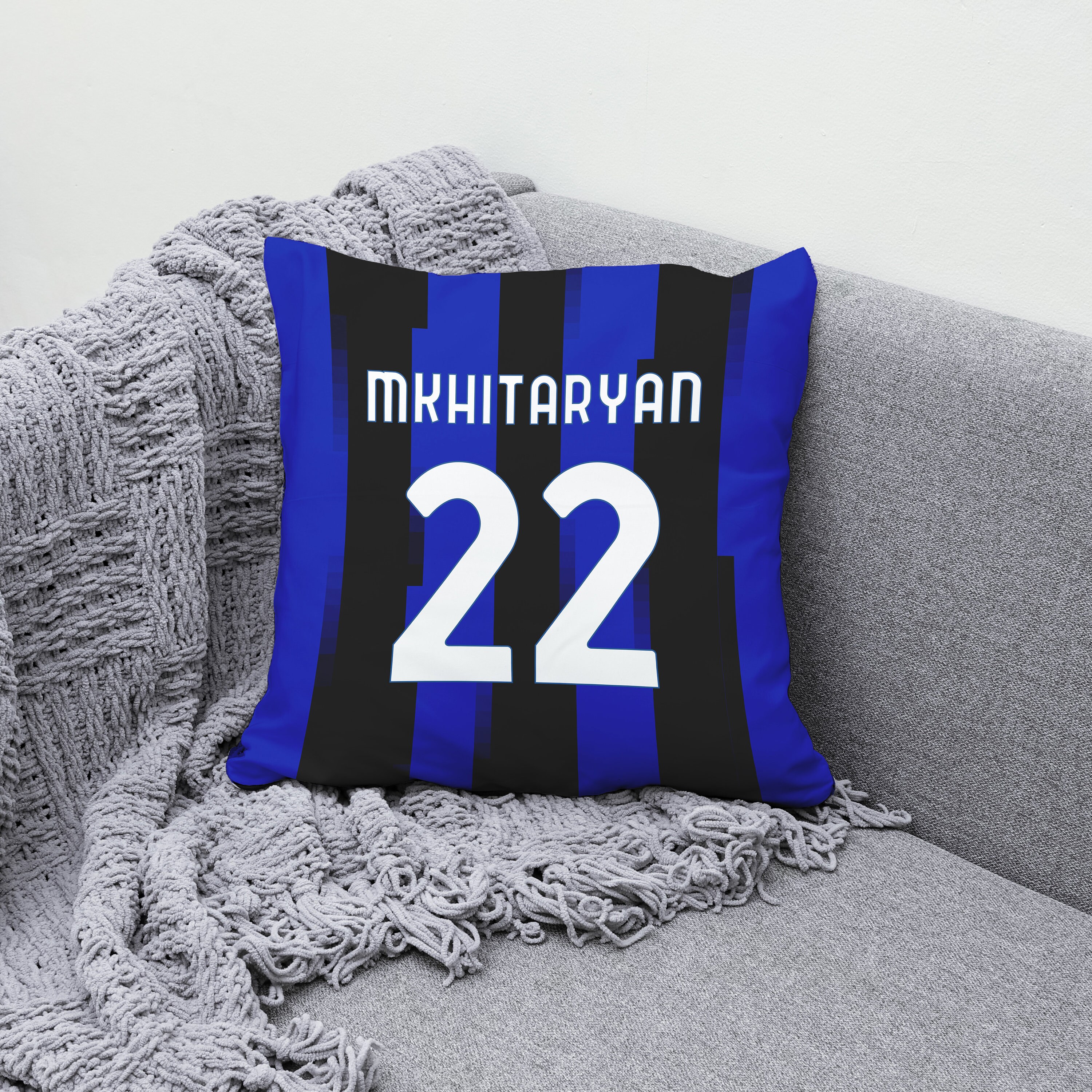 Henrikh Mkhitaryan Inter Milan Sports Pillow Soccer Gift 