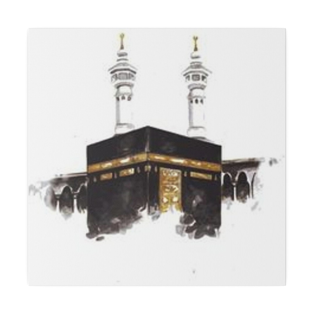 Kaaba Mecca Makah House of God Islam Painting Canvas Muslim House Decor ...