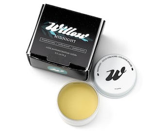 Cedarwood Frankincense Solid Cologne: All Natural Handmade Fragrance