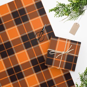 Autumn Gift Wrapping Paper perfect as a Holiday or Birthday Gift Wrapping Paper - Chic Gift Wrap for Thanksgiving and Christmas image 4