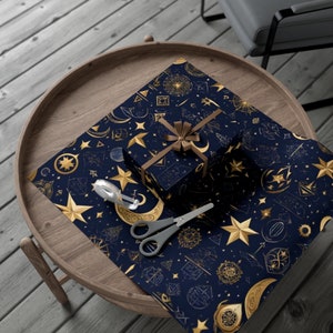 Collezione di carta da regalo Cosmo incantato - Simboli psichici ed energia cosmica
