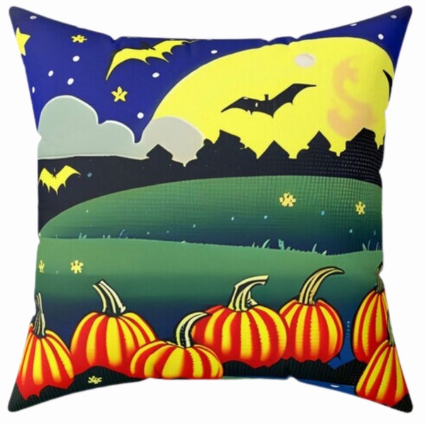 Halloween Pillows Etsy